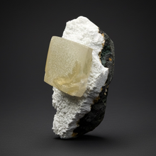 Load image into Gallery viewer, Rare Druzy Golden “Diamond” Calcite on Zeolite Matrix — Maharashtra, India | Collector Cabinet Specimen