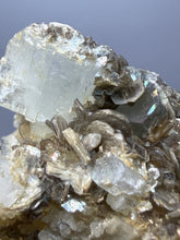 Load image into Gallery viewer, Premium Aquamarine with Mica on Matrix
Collector Mineral Specimen – Nagar Valley, Pakistan