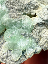 Load image into Gallery viewer, High-Grade Green Wavellite Collectors Specimen - Radiating Botryoidal Crystal Formation - Arkansas, USA