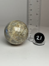 Load image into Gallery viewer, Sun and Moonstone Sphere