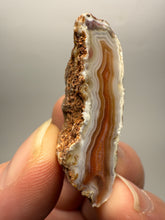 Load image into Gallery viewer, Polished Malawi Agate Half – High-Grade African Banded Agate Display Specimen