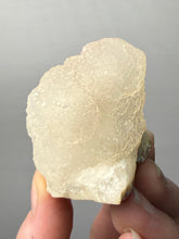 Load image into Gallery viewer, High-Grade “Dream Cloud” Druzy Chalcedony Stalactite — Maharashtra, India (Collector Display Specimen)