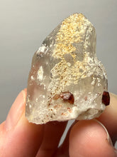 Load image into Gallery viewer, High-Grade Naturally Faceted Red Spessartine Garnet on Matrix — Skardu, Pakistan