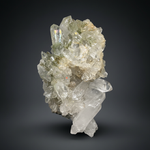 Load image into Gallery viewer, Chlorite-Included Quartz Cluster (Green Phantom Quartz) – Pakistan Mineral Specimen