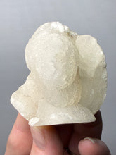 Load image into Gallery viewer, High-Grade “Dream Cloud” Druzy Chalcedony Stalactite — Maharashtra, India (Collector Display Specimen)