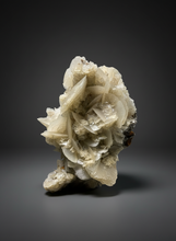 Load image into Gallery viewer, LARGE Silvery Bladed “Rose” Calcite Cluster – Yaogangxian Mine, Hunan, China