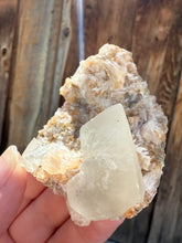 Load image into Gallery viewer, Yellow Diamond Calcite + Pearl Heulandite • Maharashtra, India