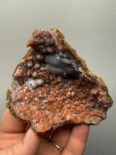 Load image into Gallery viewer, “Goblin Chalcedony” Pink & Orange Druzy Botryoidal Stalactites — Tichka Massif, High Atlas, Morocco