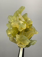Load image into Gallery viewer, High-Grade Green Heulandite on Peach Stilbite Crystal Cluster | Deccan Traps, Maharashtra, India | Collector Mineral Specimen