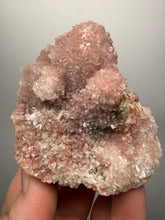 Load image into Gallery viewer, Druzy Red Stilbite Crystal Cluster on Stalactites from India | Collector Mineral Specimen
