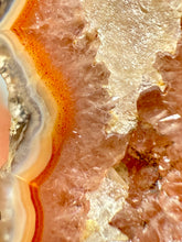 Load image into Gallery viewer, Polished Malawi Agate Half – High-Grade African Banded Agate Display Specimen