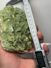 Load image into Gallery viewer, High-Grade Green Heulandite on Peach Stilbite Crystal Cluster | Deccan Traps, Maharashtra, India | Collector Mineral Specimen