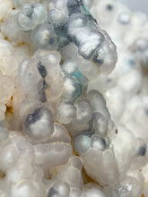 Load image into Gallery viewer, Blue-Green Chrysocolla in Botryoidal Chalcedony Cabinet Specimen | Indonesia