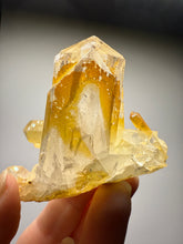 Load image into Gallery viewer, High Grade Golden Iron-Stained Himalayan Quartz Cluster | Rare Pakistan Mineral Specimen | Collector Display Crystal