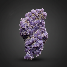 Load image into Gallery viewer, 3.7” Indonesian Grape Agate (Radial Spray Terminated Quartz) Display Specimen | Mamuju, West Sulawesi, Indonesia