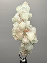 Load image into Gallery viewer, High-Grade Mint Apophyllite on Red Heulandite Stalactite (Deccan Traps, India)