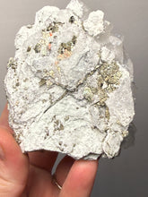 Load image into Gallery viewer, 3.3” New Find: Huanzala Mine Peru Sphalerite + Chalcopyrite + Apatite + Calcite + Quartz | Collector Display Specimen
