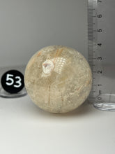Load image into Gallery viewer, Golden Rutile Quartz (AKA Golden Angel Hair Quartz) Sphere