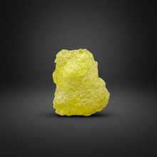 Load image into Gallery viewer, Vibrant Yellow Brucite Thumbnail Mineral Specimen | Collector Crystal from Killa Saifullah District in Balochistan Province, Pakistan