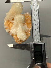 Load image into Gallery viewer, Orange Heulandite and Cream Stilbite Zeolite Cluster – India (Collector Mineral Specimen)