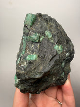Load image into Gallery viewer, Emerald Variety Green Beryl on Matrix | Northern Bahia, Brazil | Collector Mineral Display Specimen