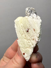 Load image into Gallery viewer, High-Grade Naturally Faceted Red Spessartine Garnet on Matrix — Skardu, Pakistan