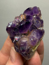 Load image into Gallery viewer, Premium Hematite-Phantom Deep Magenta Ametrine Cluster | Deccan Traps, India | Collector Mineral Specimen