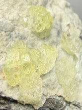Load image into Gallery viewer, Vibrant Yellow Brucite Thumbnail Mineral Specimen | Collector Crystal from Killa Saifullah District in Balochistan Province, Pakistan