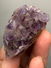 Load image into Gallery viewer, Premium Hematite-Phantom Deep Magenta Ametrine Cluster | Deccan Traps, India | Collector Mineral Specimen