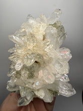 Load image into Gallery viewer, Chlorite-Included Quartz Cluster (Green Phantom Quartz) – Pakistan Mineral Specimen