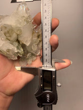 Load image into Gallery viewer, Chlorite-Included Quartz Cluster (Green Phantom Quartz) – Pakistan Mineral Specimen