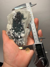 Load image into Gallery viewer, Rare Druzy Forest Green Apophyllite on Matrix | Mineral Cabinet Specimen | Deccan Traps, Maharashtra, India