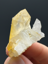 Load image into Gallery viewer, High Grade Golden Iron-Stained Himalayan Quartz Cluster | Rare Pakistan Mineral Specimen | Collector Display Crystal