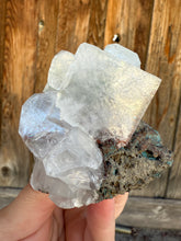 Load image into Gallery viewer, Mint Green Apophyllite w Red Phantoms • Maharashtra, India