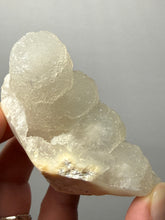 Load image into Gallery viewer, High-Grade “Dream Cloud” Druzy Chalcedony Stalactite — Maharashtra, India (Collector Display Specimen)
