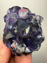 Load image into Gallery viewer, High-Grade “Tanzanite” Fluorite Cluster — Quan Zhou, Yongchun County, Fujian, China | Collector Mineral Specimen