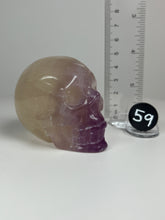 Load image into Gallery viewer, Fluorite • Rainbow Fluorite Skull