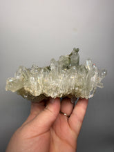 Load image into Gallery viewer, Chlorite-Included Quartz Cluster (Green Phantom Quartz) – Pakistan Mineral Specimen