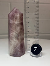 Load image into Gallery viewer, Blue Rose Quartz Obelisk Tower from Brazil • High Grade