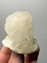 Load image into Gallery viewer, High-Grade “Dream Cloud” Druzy Chalcedony Stalactite — Maharashtra, India (Collector Display Specimen)