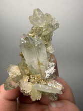 Load image into Gallery viewer, Chlorite-Included Quartz Cluster (Green Phantom Quartz) – Pakistan Mineral Specimen