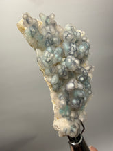 Load image into Gallery viewer, Blue-Green Chrysocolla in Botryoidal Chalcedony Cabinet Specimen | Indonesia
