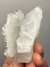 Load image into Gallery viewer, High-Luster Apophyllite with Red Heulandite & Pink Stilbite on Druzy Chalcedony