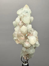 Load image into Gallery viewer, High-Grade Mint Apophyllite on Red Heulandite Stalactite (Deccan Traps, India)