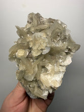 Load image into Gallery viewer, LARGE Silvery Bladed “Rose” Calcite Cluster – Yaogangxian Mine, Hunan, China