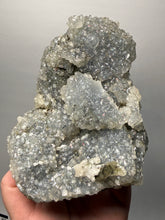 Load image into Gallery viewer, BIG Druzy Chalcedony Stalactite with Druzy Clear Apophyllite | Maharashtra, India