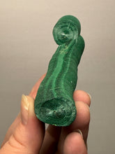 Load image into Gallery viewer, 4.5” High-Grade Malachite Stalactite “Cave” Formation | DR Congo | Mineral Collector Specimen
