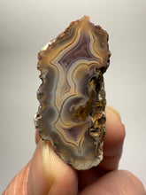 Load image into Gallery viewer, Polished Malawi Agate Half – High-Grade African Banded Agate Display Specimen