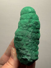 Load image into Gallery viewer, 3.6” High-Grade Malachite Stalactite “Cave” Formation | DR Congo | Mineral Collector Specimen