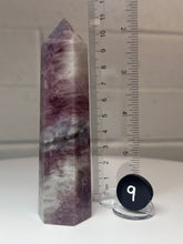 Load image into Gallery viewer, Blue Rose Quartz Obelisk Tower from Brazil • High Grade